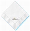 2-ply custom-printed white beverage/cocktail napkin - 1 or 2 colors, #10-610 A/C2