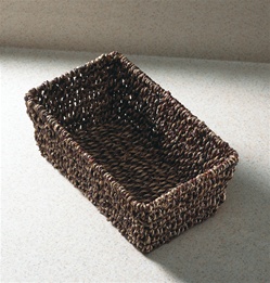 Seagrass basket for guest towels, No. 10-BSK2151