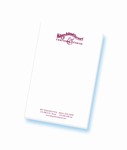 10-sheet custom-printed meeting room note pad, 5-1/2" x 8-3/8", #601-200/10