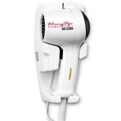 Andis Hang-Up 1600 w/ Night Light - Wall Mounted Hair Dryer HD-7L, plug-in version, No. 615-30135