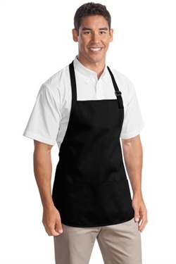 Port Authority<sup>®</sup> Medium Length Apron with Pouch Pockets