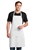 Restaurant-standard 65/35 poly/cotton twill bib apron. Durable 7.5-ounce, sliding neck adjustment, three patch pockets. 30" w x 31". Impressively embroidered with the SpringHill Suites logo.