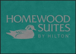Homewood Suites double door entry floor mat 4' x 6', No. 778-01/46/27