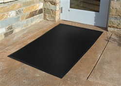 SuperScrape&#8482; rubber outdoor mat 3' x 5', no logo. No. 778-02/35/00