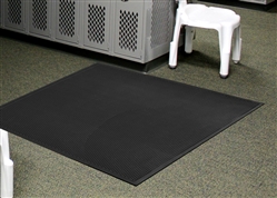 SuperScrape&#8482; rubber outdoor mat 6' x 6', no logo. No. 778-02-66-00