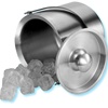 Stainless steel ice bucket with double steel wall insulation, #780-IBDW3NH case of 6 pcs.