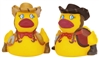 Rubber Western Cowgirl duck