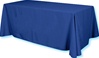 6' plain 3-sided trade show table cover, No. 835-3DC6B