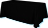 8' plain 3-sided trade show table cover, No. 835-3DC8B
