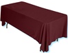 8' conference/banquet table plain throw, No. 835-DC48