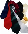 Solid color ties, 100% polyester, No. 843-SD00