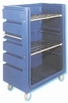48 cubic foot capacity shelved linen/laundry cart by Chemtainer®, #015-M8090