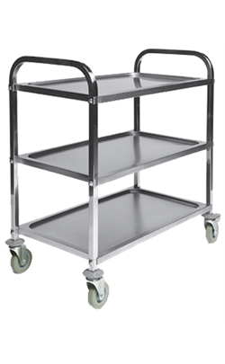 Stainless steel multi-function cart, #022-6300