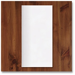 White non-embossed 17" x 17" 1/8 fold Linen-Like® dinner napkins, No. 10-120060