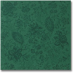 Hunter Paisley Linen-Like® color in depth 16" x 17" printed dinner napkins, No. 10-125060