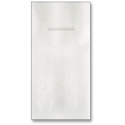 White dinner Smart Set 17" x 17" linen-like napkins, No. 10-125201