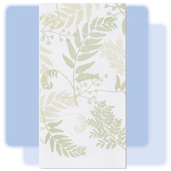 Nature's Green 13" x 17" Recycled Linen-Like® 2-ply guest towels, No. 10-856301