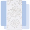 Silver Prestige linen-like guest towel, No. 10-856513