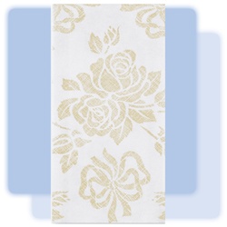 Gold Prestige linen-like guest towel, No. 10-856520
