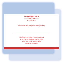 TownePlace Suites Pride/Welcome flat card, #1220925