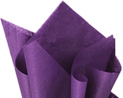 Deluxe PURPLE tissue paper for wrapping, #12210126