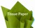 Pistachio green tissue paper for wrapping, #122101PG