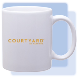 Courtyard coffee mug, #1223105