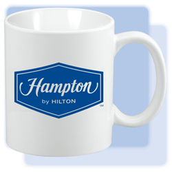 Hampton by HILTON C-handle coffee mug, # 1223132
