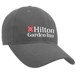 Hilton Garden Inn brushed cotton twill cap, #1223831