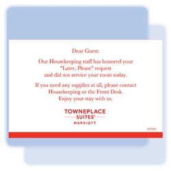 TownePlace Suites No Service flat card, #1227425