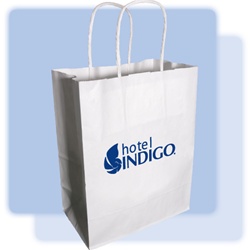 Hotel Indigo medium paper gift bag