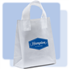 Hampton by Hilton frosted shopping bag, No. 1229432CH