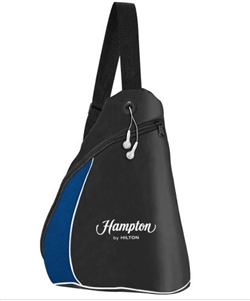 Hampton Inn side sling pack