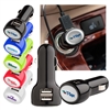 Shiny ABS oval shaped car phone charger