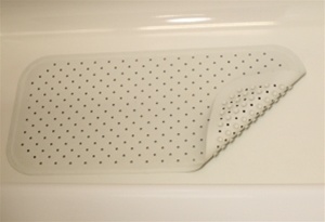 target rubber shower mats