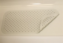 Rubber bath mat with suction cups, No. 494-BMT06