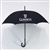 Classic fashion umbrella with Black curved wood handle, No. 563-900I