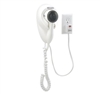 Hamilton Beach® wall mounted hair dryer, 1500 watts, auto safety shut off, in white