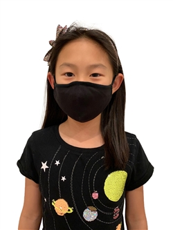 4-ply Cotton Face Mask for KIDS' w/ Nose Bridge Wire, #611-FSAMask