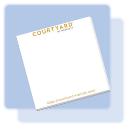Sticky notes with 25 sheets per pad. No. 644-3325/05