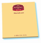 Up to 4 colors custom-printed 2-3/4" x 3" sticky notes with 50 sheets per pad, #644-P2M3A50
