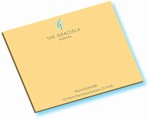 Up to 4  colors custom-printed 4" x 3" sticky notes with 25 sheets per pad, #644-P4A3A25