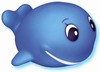 Squeaking smiley whale, #661-AD3114