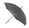 COURTYARD BY MARRIOTT guest umbrella with natural wood golf handle, #662-A501C/05GRAY