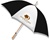Doubletree guest umbrella with natural wood golf handle, #662-A501C/34