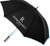 Renaissance guest umbrella with natural wood golf handle, No.662-A501C/41