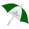 La Quinta guest umbrella with natural wood golf handle, #662-A501C-59