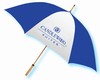Candlewood Suites guest umbrella with natural wood golf handle, #662-A501C/45