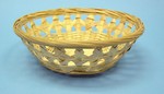 Natural bamboo amenity basket