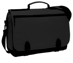 Port & Company® - expandable briefcase with logo